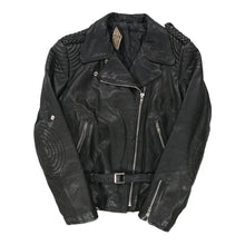  Vintage black Hein Gerriick Harley Davidson Leather Jacket - womens small