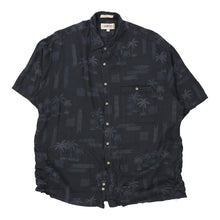  Vintage black Campia Hawaiian Shirt - mens x-large