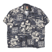  Vintage blue Pineapple Connection Hawaiian Shirt - mens x-large