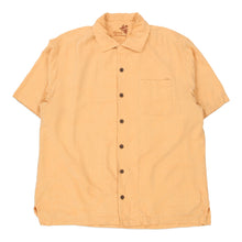  Vintage yellow Tommy Bahama Hawaiian Shirt - mens large