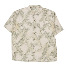 Vintage beige Tommy Bahama Hawaiian Shirt - mens x-large