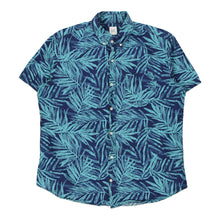  Vintage blue Gap Hawaiian Shirt - mens large