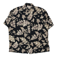  Vintage black Campia Hawaiian Shirt - mens large
