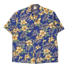  Vintage blue Hawaii Hawaiian Shirt - mens large