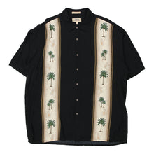  Vintage black Campia Hawaiian Shirt - mens xx-large