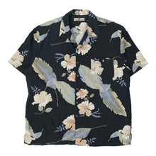  Vintage black Tommy Bahama Hawaiian Shirt - mens large