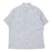  Vintage blue Tasso Elba Hawaiian Shirt - mens xx-large