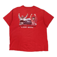  Dale Earnhardt & Dale Jr. Winners Circle Nascar T-Shirt - 2XL Red Cotton t-shirt Winners Circle   