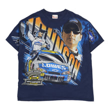  Jimmie Johnson 48 Chase Authentics Nascar T-Shirt - 2XL Blue Cotton t-shirt Chase Authentics   