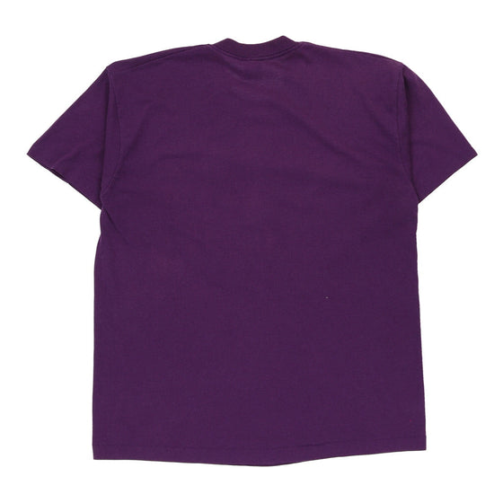 Best Fruit Of The Loom Graphic T-Shirt - XL Purple Cotton Blend t-shirt Fruit Of The Loom   