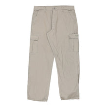  Vintage beige Wrangler Cargo Trousers - mens 34" waist
