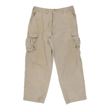  Vintage beige Timberland Cargo Trousers - mens 34" waist