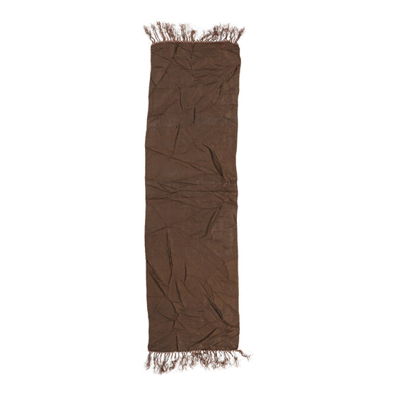 Unbranded Scarf - No Size Brown Polyester scarf Unbranded   