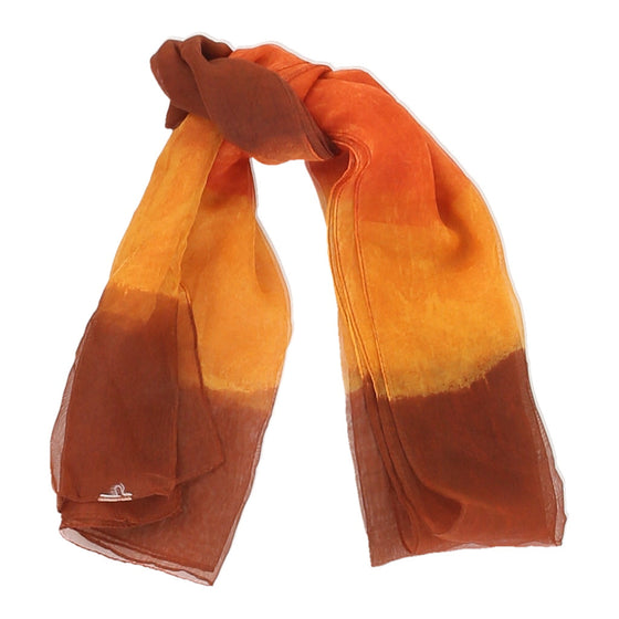 Unbranded Scarf - No Size Orange Polyester scarf Unbranded   