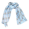 Unbranded Scarf - No Size Blue Polyester scarf Unbranded   
