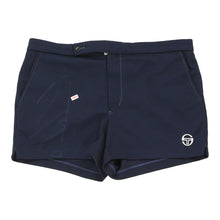  Vintage navy Sergio Tacchini Tennis Shorts - mens small