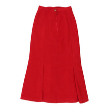  Vintage red Unbranded Midi Skirt - womens 24" waist