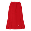 Vintage red Unbranded Midi Skirt - womens 24" waist