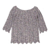 Vintage grey Unbranded Crochet Top - womens medium