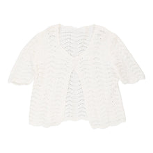  Vintage white Unbranded Crochet Top - womens medium