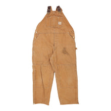  Vintage brown Carhartt Dungarees - mens 45" waist