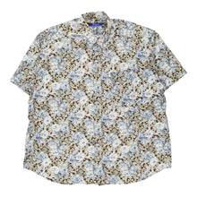  Vintage blue Sri Enry Short Sleeve Shirt - mens x-large