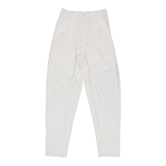 Vintage white Sasch Trousers - mens large