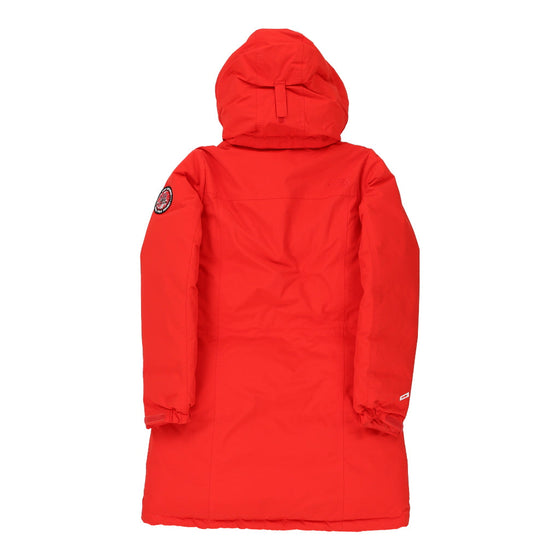 Vintage red The North Face Waterproof Jacket - mens medium
