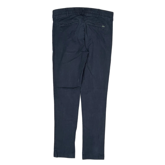 Lacoste Chinos - 34W 32L Navy Cotton