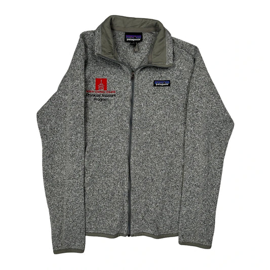 Patagonia Fleece Jacket - Small Grey Polyester
