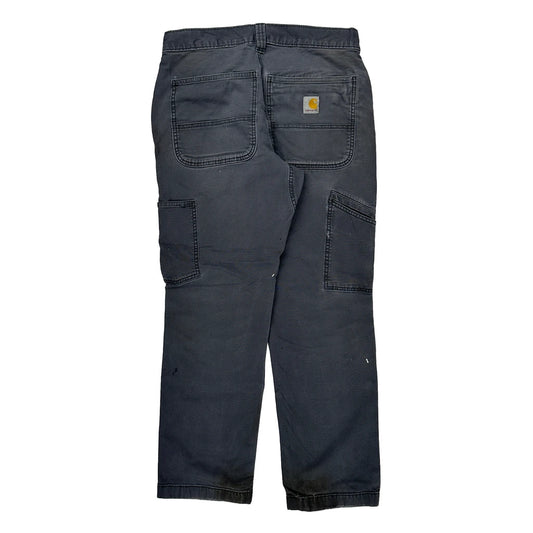 Carhartt Cargo Cargo Trousers - 31W 28L Grey Cotton