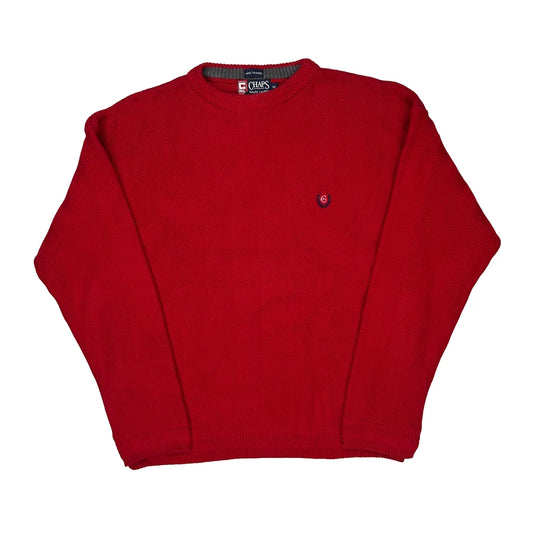 Chaps Ralph Lauren Jumper - Medium Red Cotton