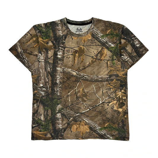 Realtree Camo T-Shirt - XL Camo Cotton