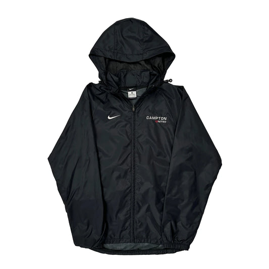 Campton United Nike Windbreaker - Small Black Polyester