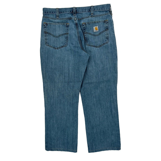 Carhartt Jeans - 34W 27L Blue Cotton