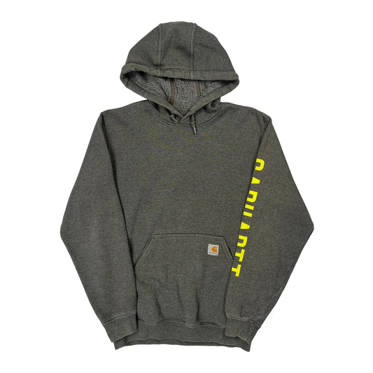 Vintage Carhartt Hoodie - Small Gray Cotton