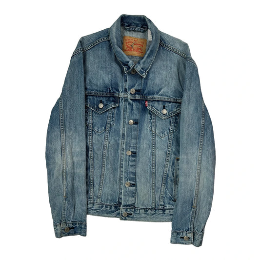 Levis Denim Jacket - Small Light Wash Denim