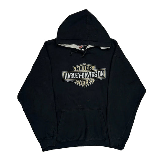 Twin Cities Harley-Davidson Harley Davidson Hoodie - Large Black Cotton