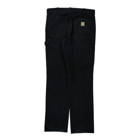 Carhartt Carpenter Trousers - 32W 31L Black Cotton
