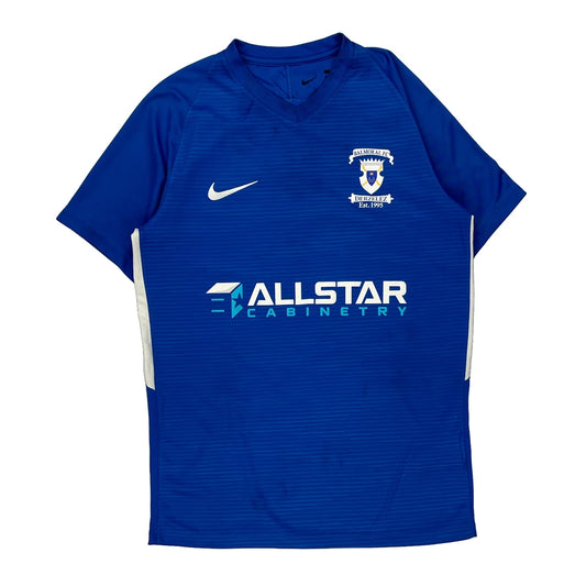 Balmoral Fc Nike Football Shirt - Medium Blue Polyester