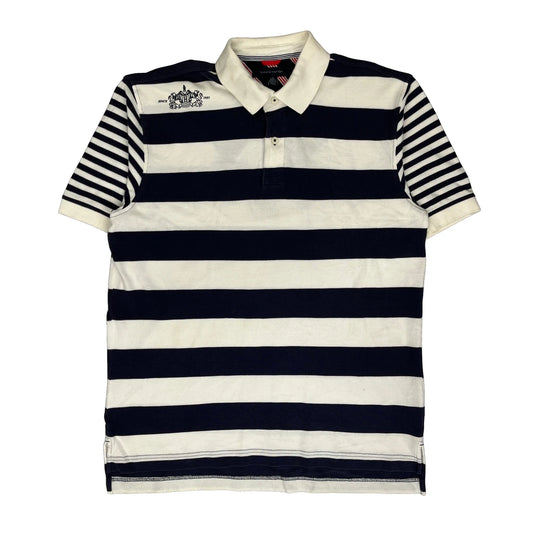 Tommy Hilfiger Polo Shirt - Large Navy Cotton