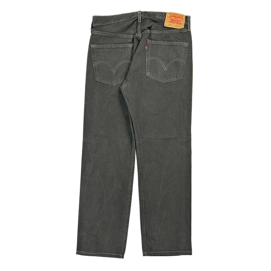 Levis Jeans - 32W 30L Black Cotton
