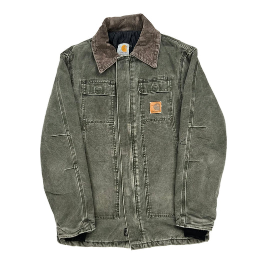 Carhartt Jacket - Small Green Cotton