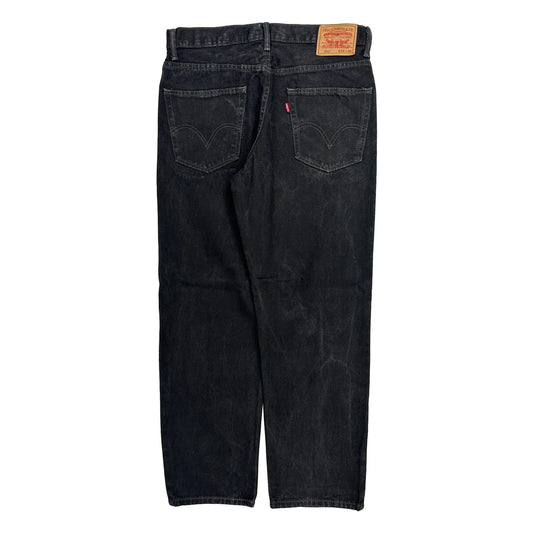 550 Levis Jeans - 34W 30L Black Cotton