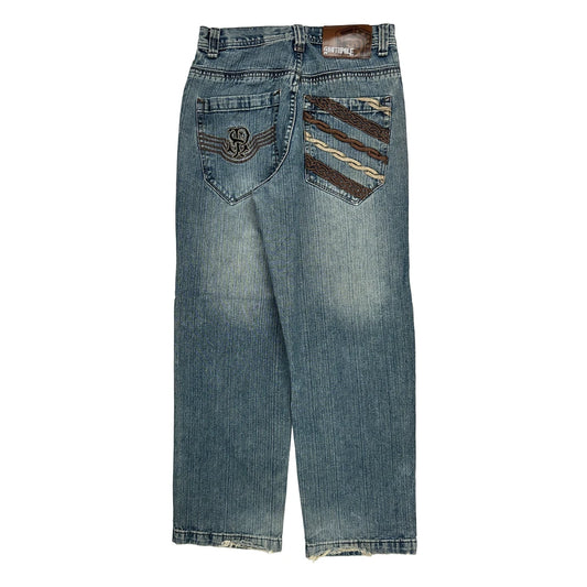 Southpole Jeans - 30W 28L Blue Cotton