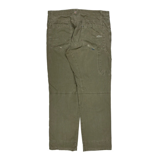 Kuhl Cargo Trousers - 36W 34L Green Cotton Blend