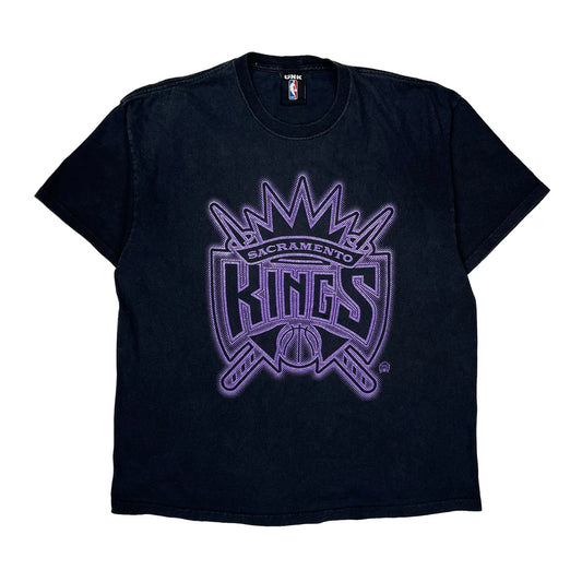 Sacramento Kings Unk Nba T-Shirt - Large Black Cotton