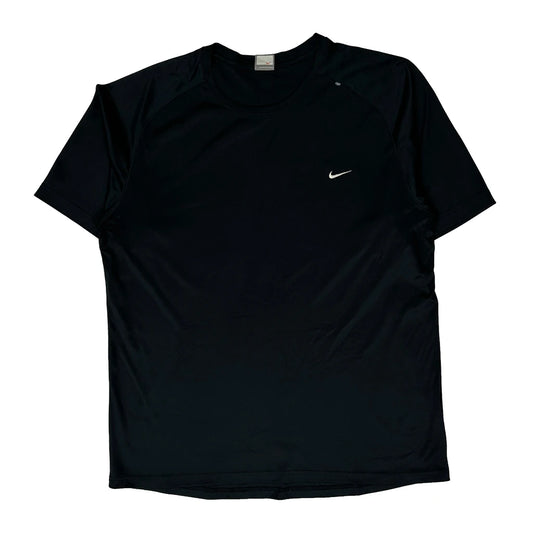 Nike T-Shirt - XL Black Polyester
