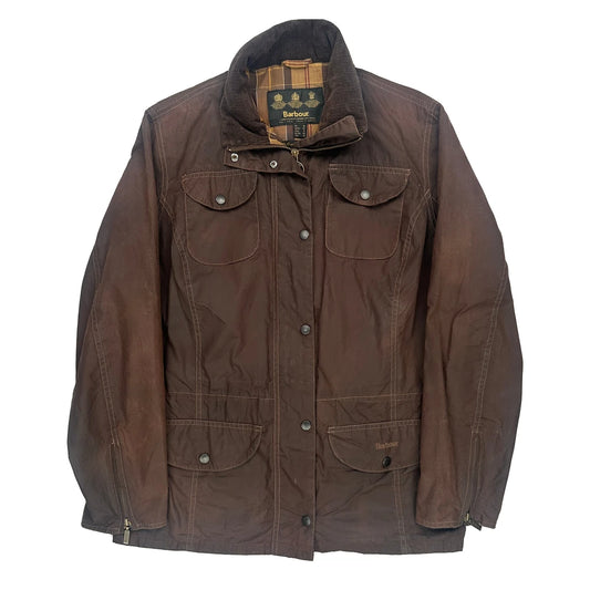 Barbour Wax Jacket - Large Brown Cotton