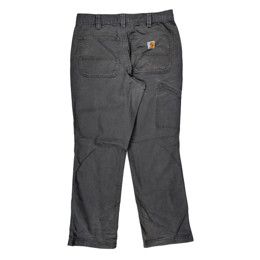 Carhartt Carpenter Trousers - 33W 32L Grey Cotton